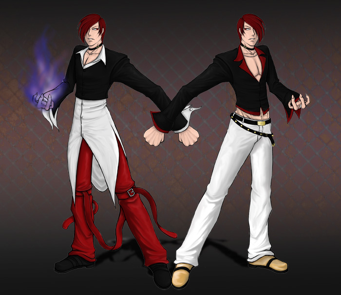 yagami iori, snk, the king of fighters, tagme