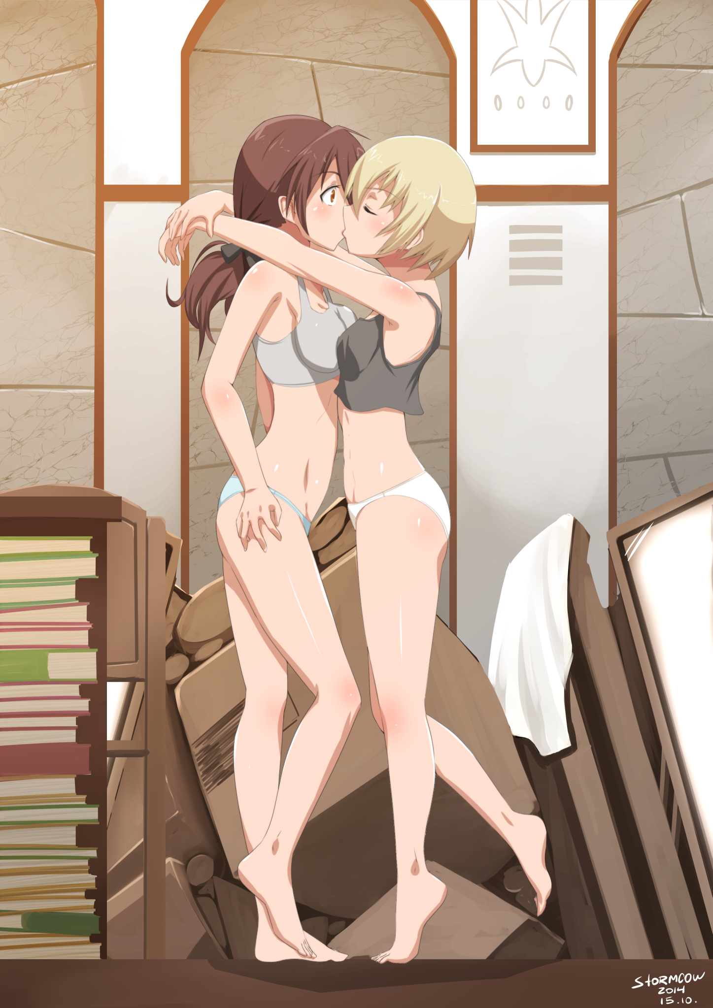 Rule34 – If it exists, there is porn of it / ekalos, erica hartmann, gertrud barkhorn / 239571