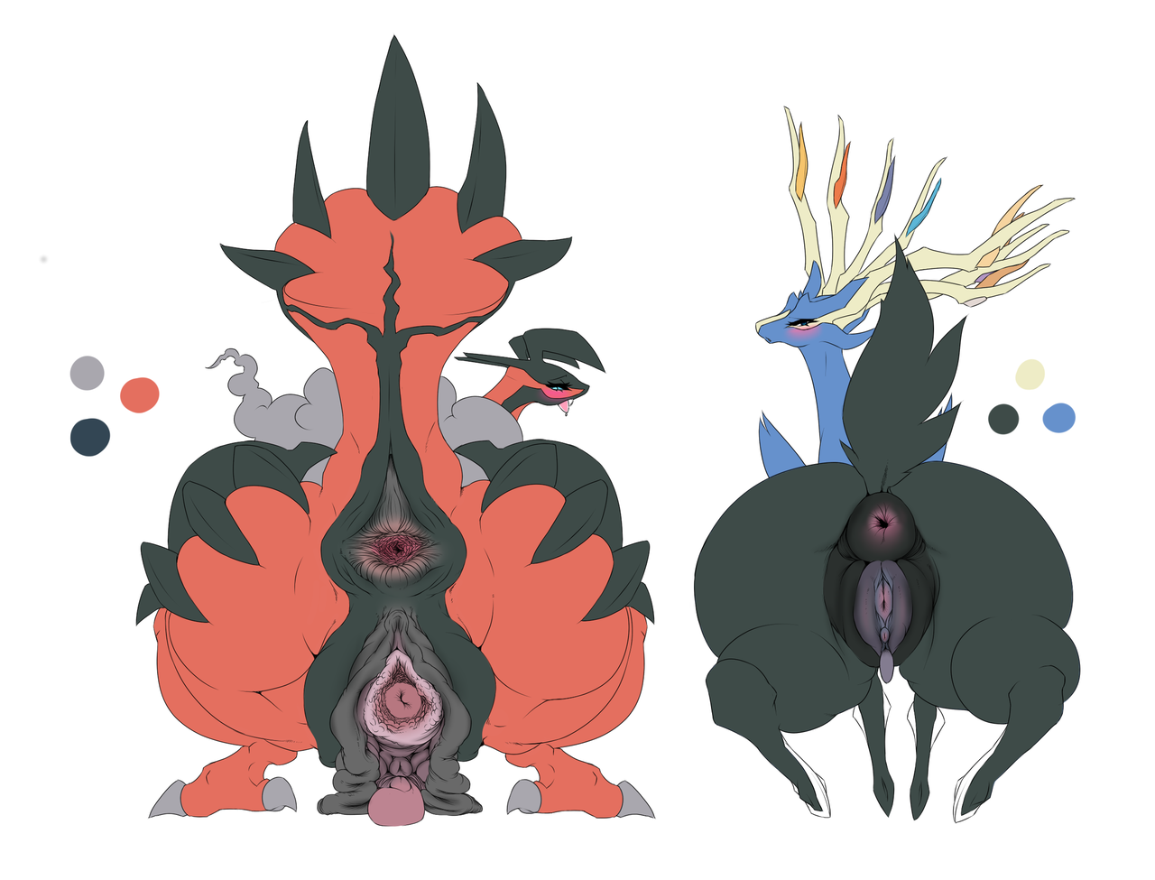 Rule34 – If it exists, there is porn of it / darthsaburou, xerneas, yveltal / 239734