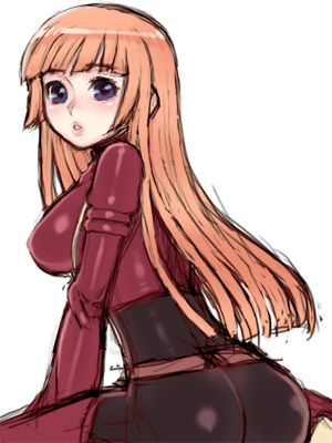 kula diamond, snk, the king of fighters, lowres, 1girl, bodysuit, breasts, female focus, large breasts, medium breasts, solo