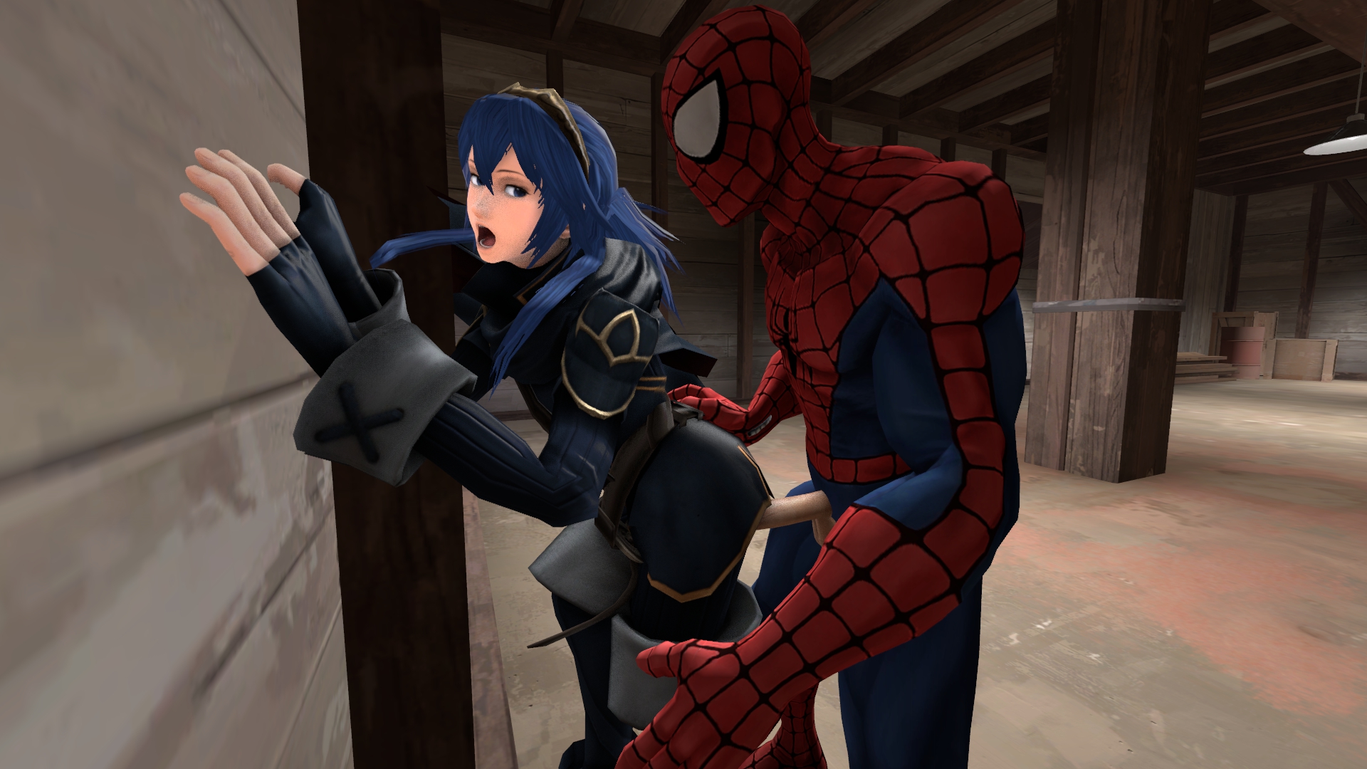 Rule34 – If it exists, there is porn of it / cowman, lucina, peter parker, spider-man / 240099