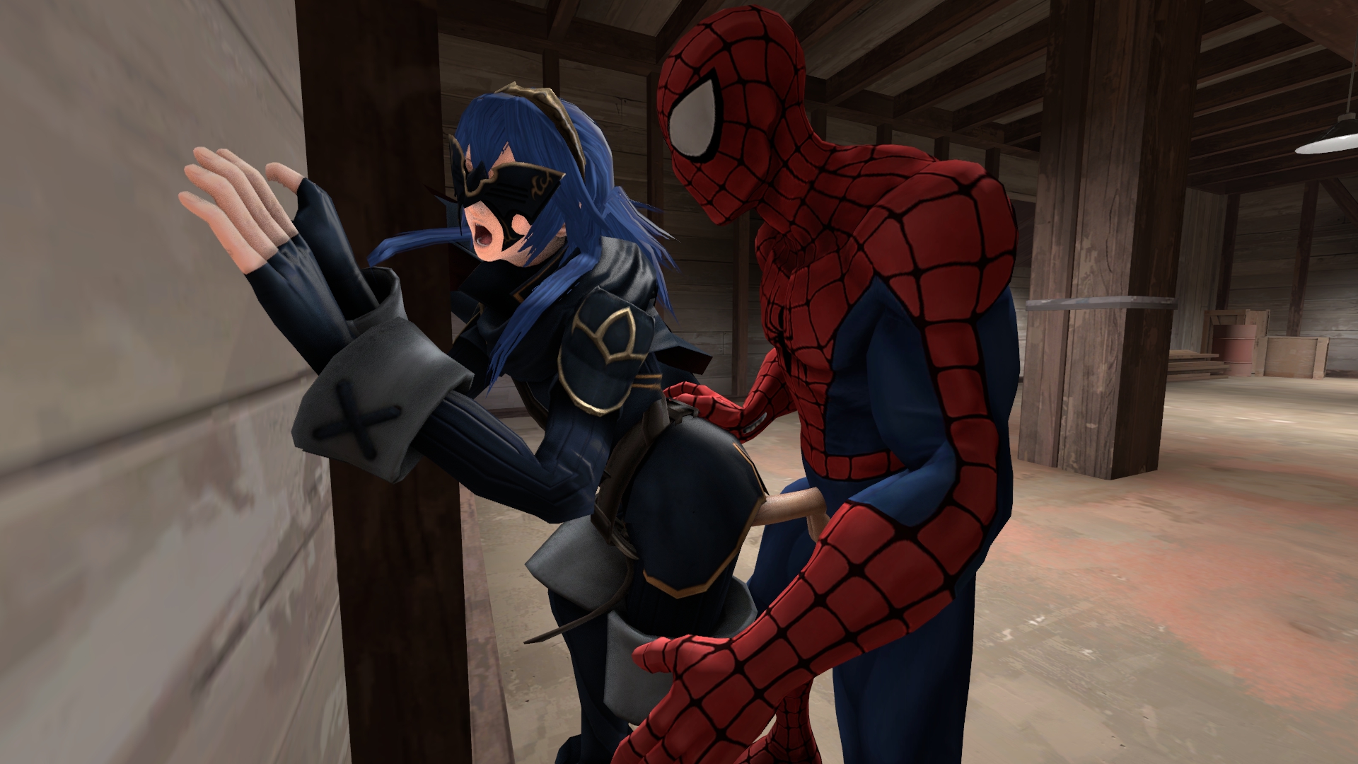 Rule34 – If it exists, there is porn of it / cowman, lucina, peter parker, spider-man / 240106