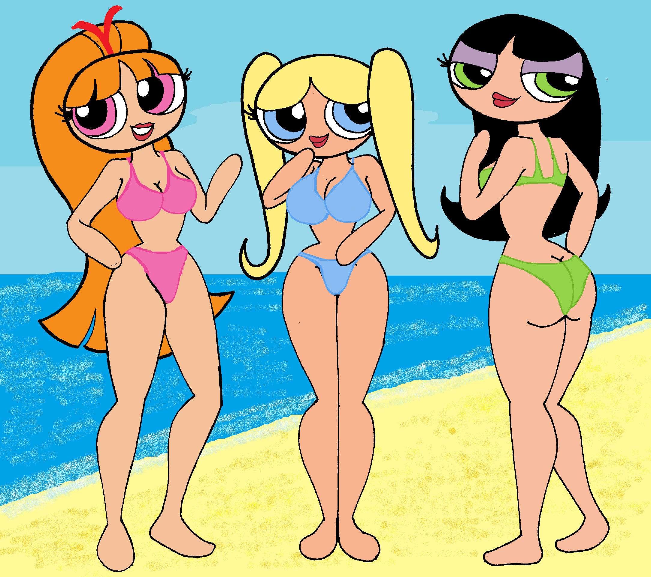 Rule34 – If it exists, there is porn of it / duckymomoisme, blossom, bubbles (powerpuff girls), buttercup / 240212