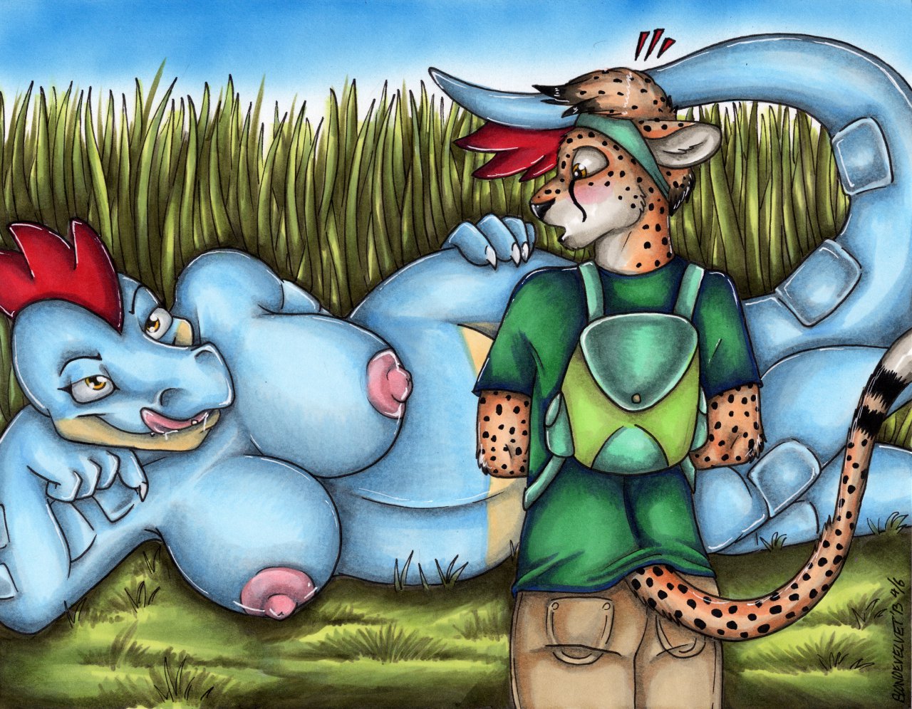 Rule34 – If it exists, there is porn of it / blondevelvet18, feraligatr / 240333