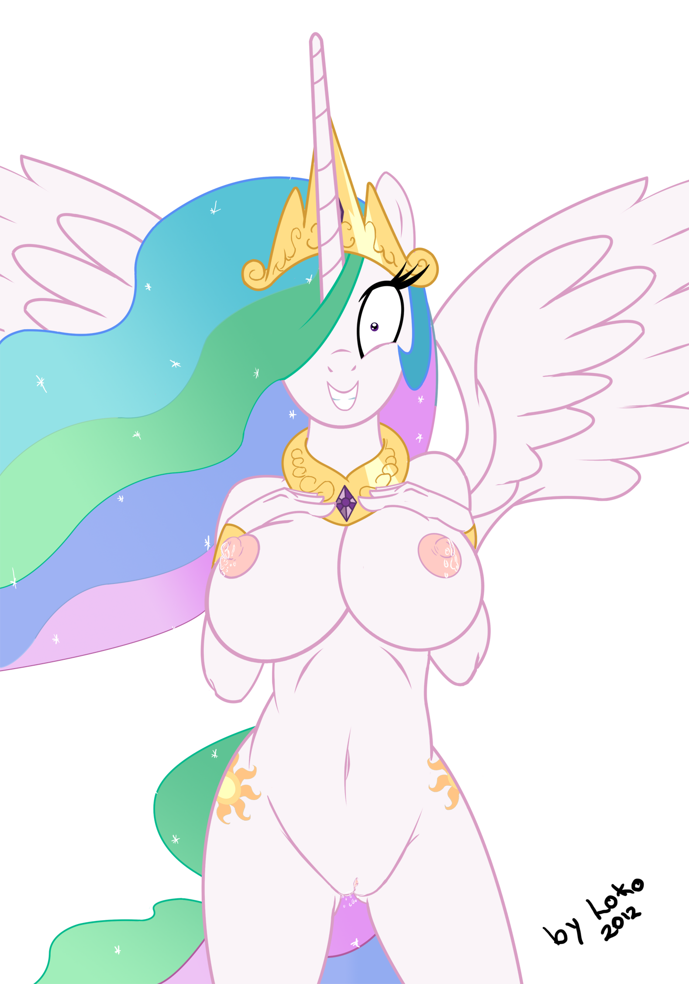 Rule34 – If it exists, there is porn of it / el-loko, princess celestia (mlp) / 240390