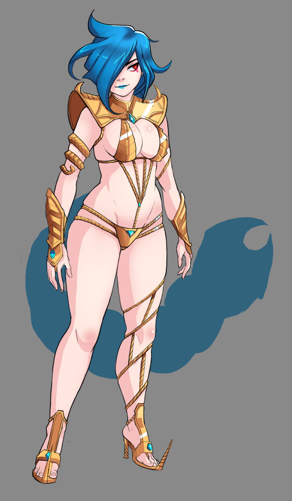 Rule34 – If it exists, there is porn of it / greenmarine, original character, samia of the shifting sands / 240498
