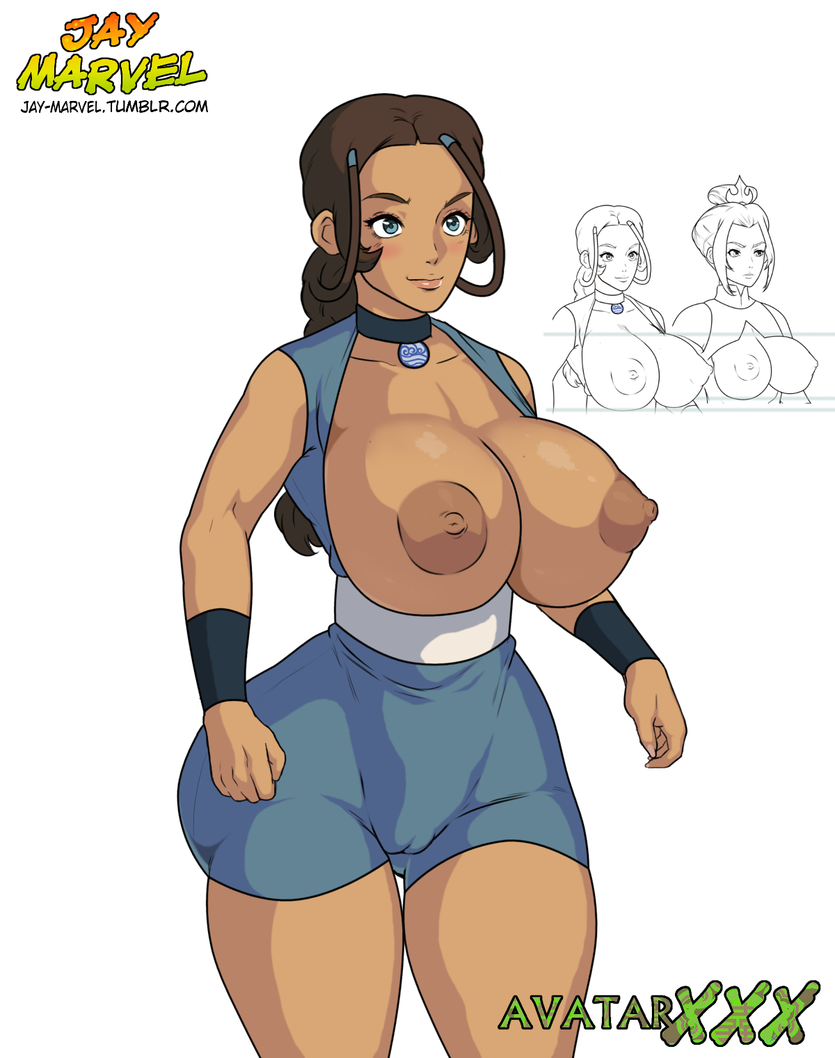 Rule34 – If it exists, there is porn of it / jay-marvel, azula, katara / 240753