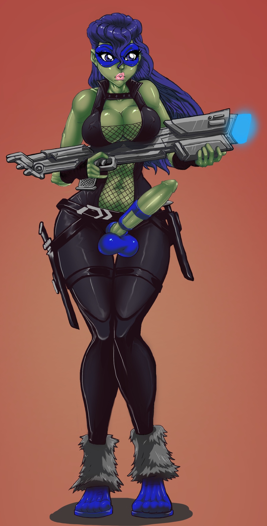 Rule34 – If it exists, there is porn of it / xxxbattery, gamora, the phantom futa / 240774