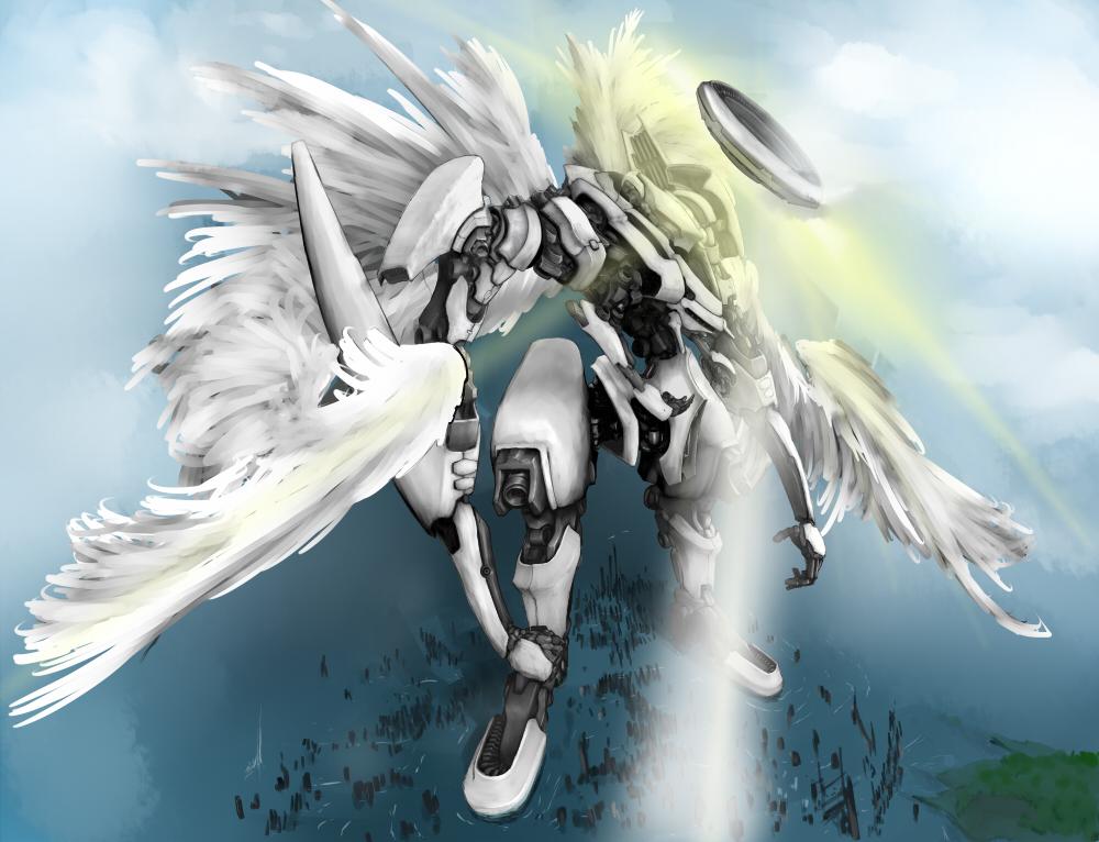 tagme, mecha, robot, wings