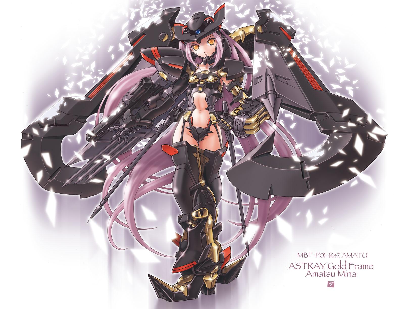 astray, gundam, highres, tagme, mecha, mecha musume, robot