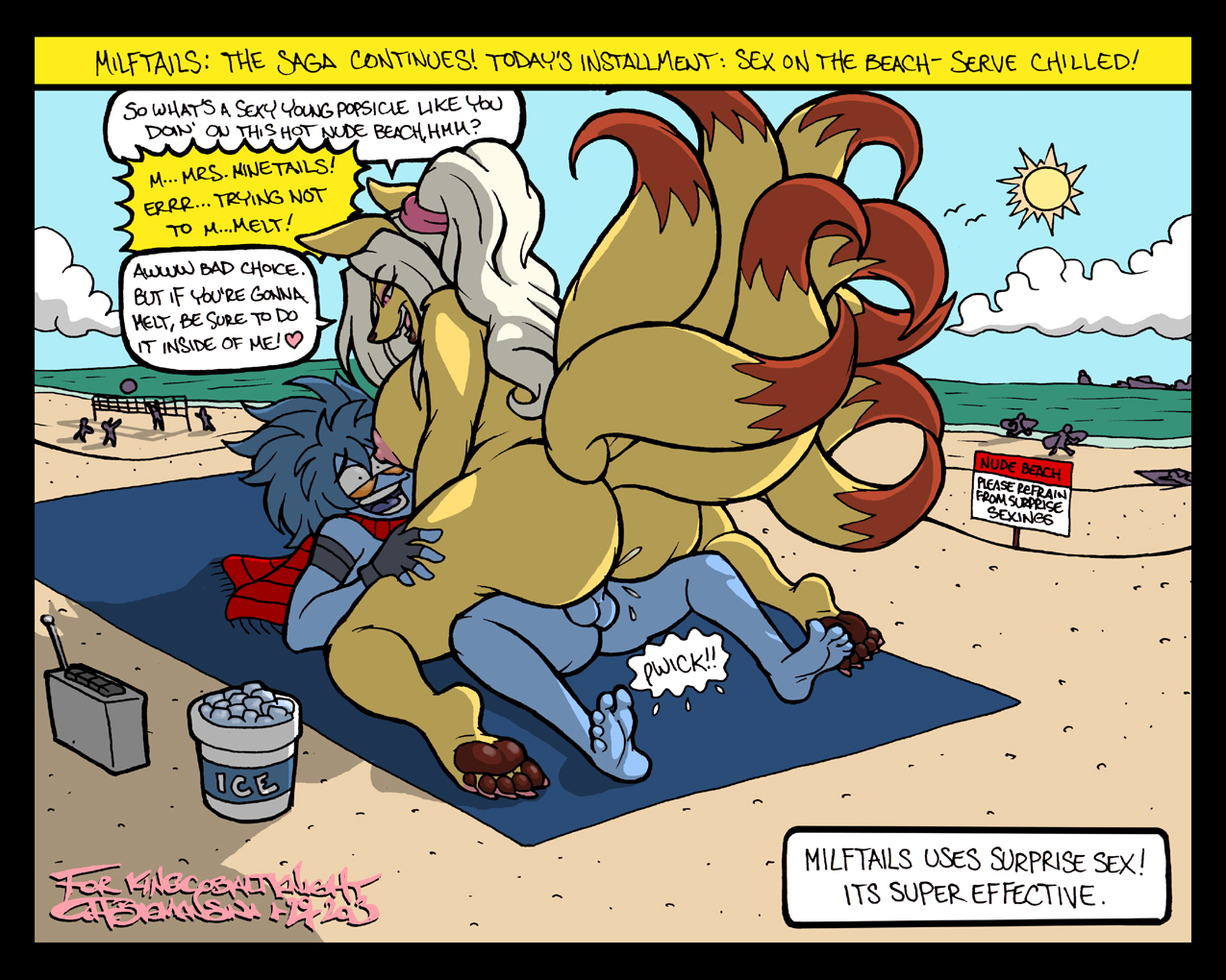 Rule34 – If it exists, there is porn of it / thebigmansini, milftails, ninetales / 241192