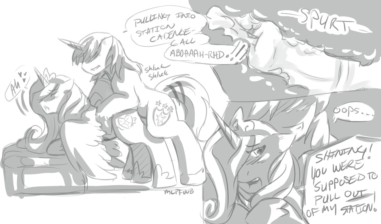 Rule34 – If it exists, there is porn of it / mlpfwb, princess cadance (mlp), shining armor (mlp) / 241426