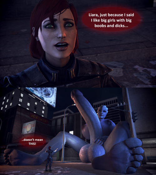 Rule34 – If it exists, there is porn of it / asari, commander shepard, femshep, jane shepard, liara t'soni / 241436