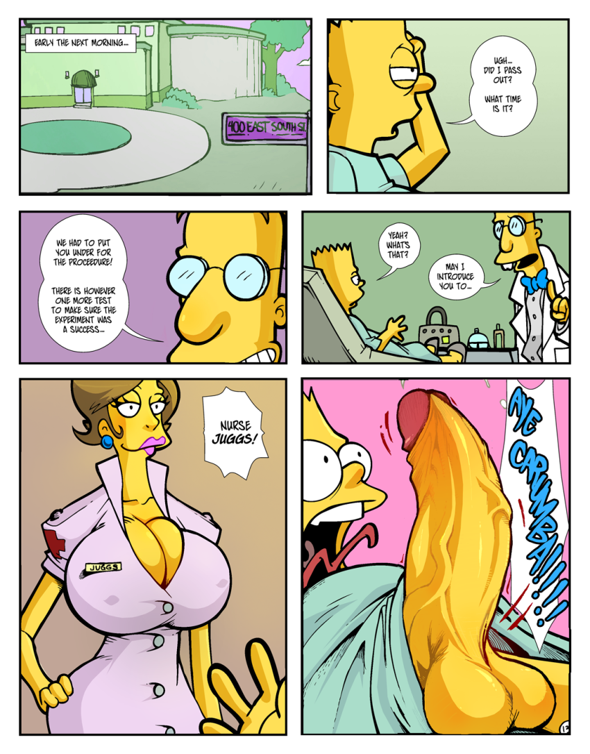 Rule34 – If it exists, there is porn of it / hexamous, bart simpson, professor frink / 241442