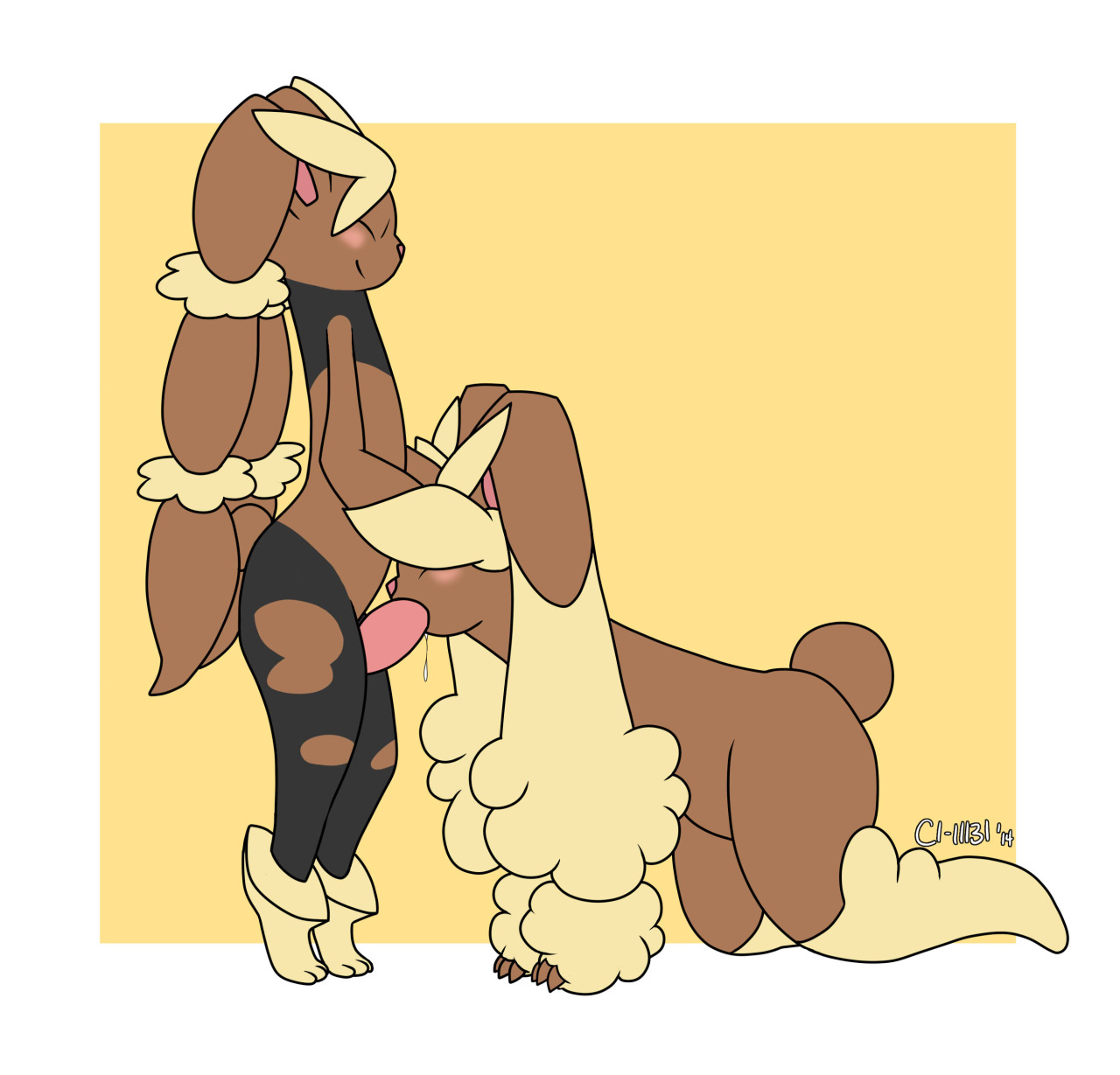 Rule34 – If it exists, there is porn of it / c1-11131, lopunny, mega lopunny / 241679