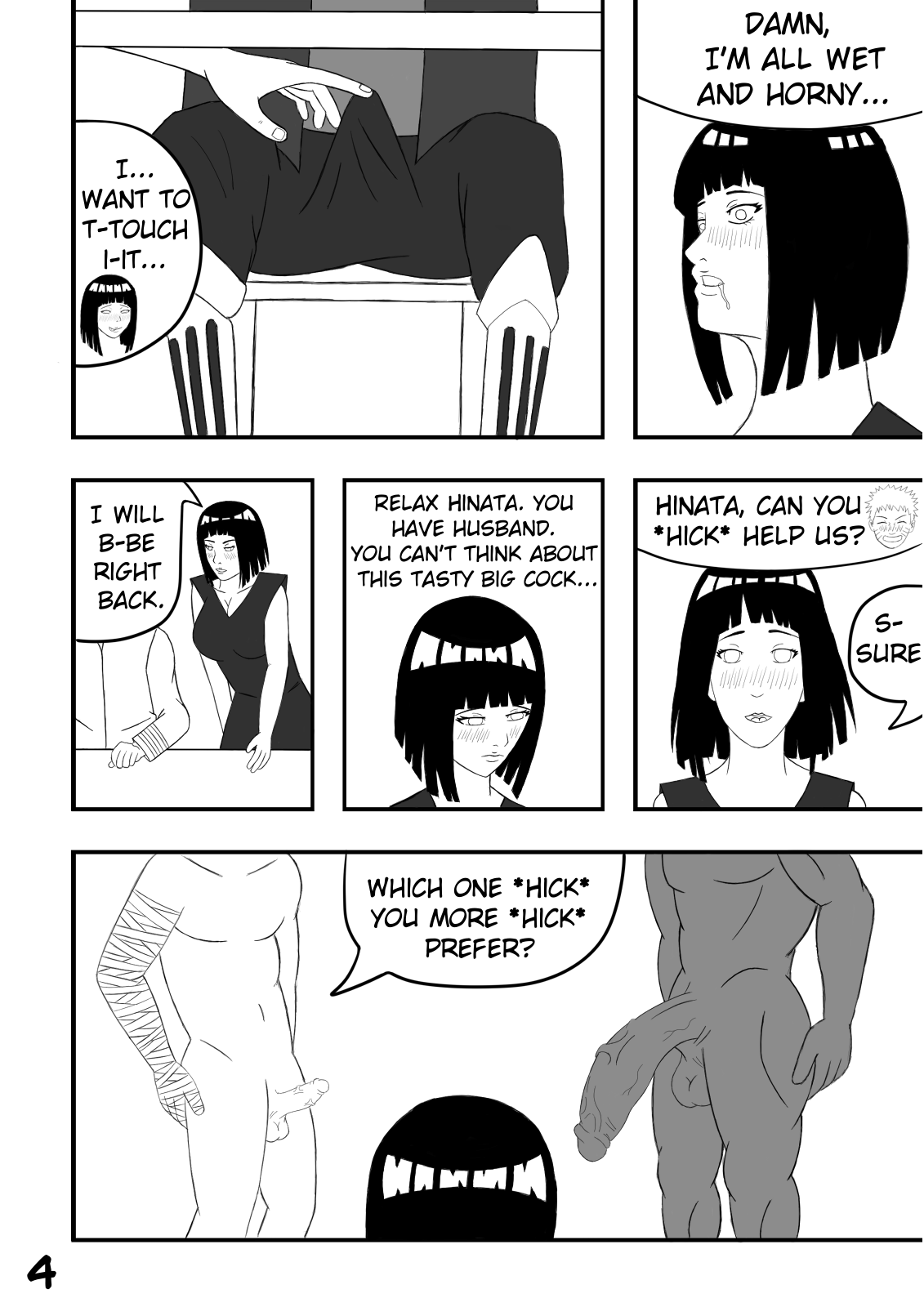 Rule34 – If it exists, there is porn of it / hinata-hime, hyuuga hinata, killer bee / 241723