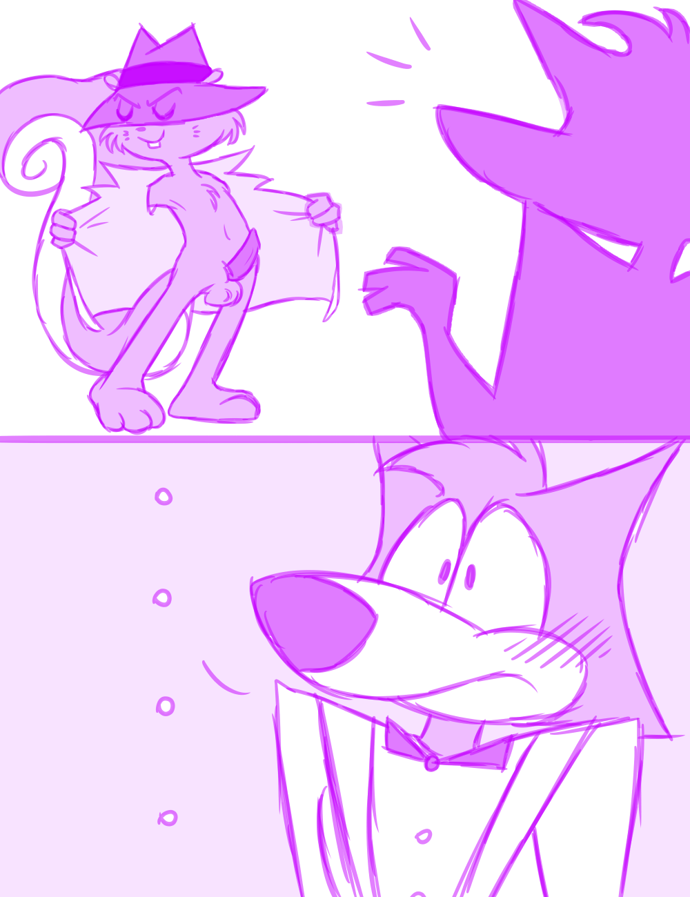 Rule34 – If it exists, there is porn of it / ladysomnambule, secret squirrel, spy fox / 242006