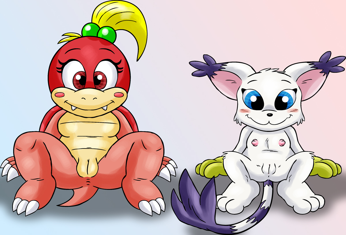 Rule34 – If it exists, there is porn of it / gatomon, pom pom (mario) / 242161