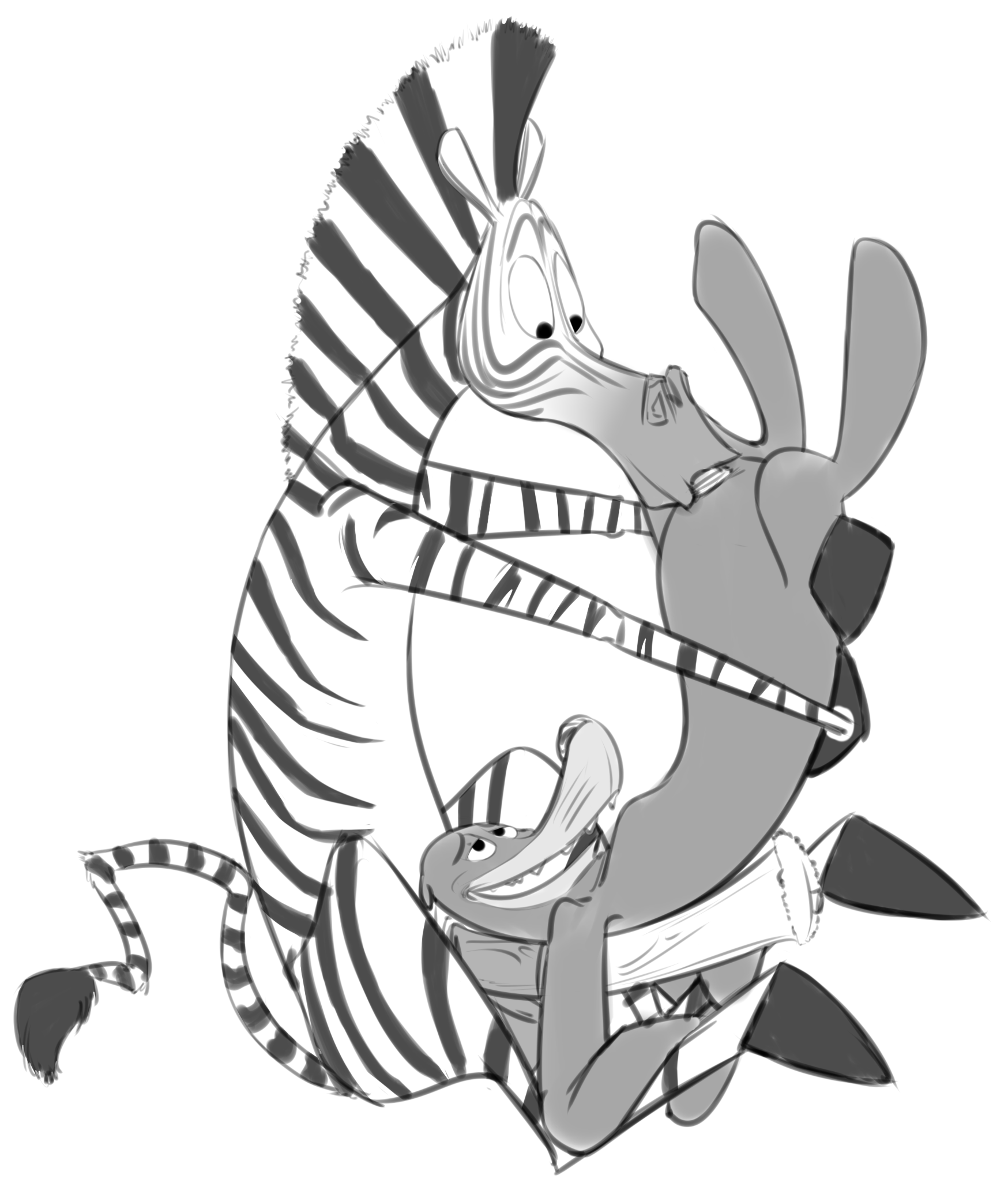 Rule34 – If it exists, there is porn of it / weaselgrease, marty the zebra, stefano the sea lion / 242460