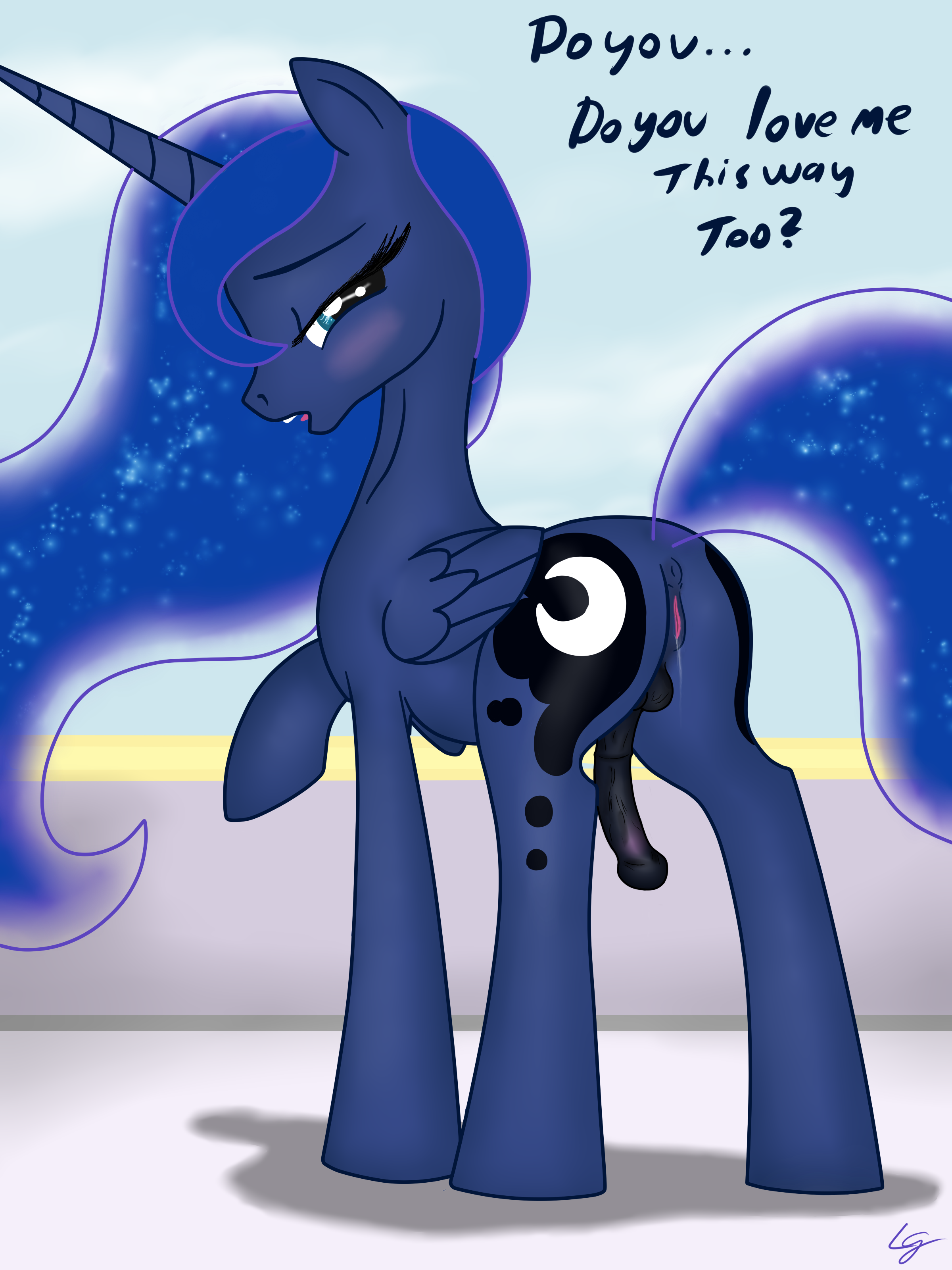 Rule34 – If it exists, there is porn of it / lowgravity, princess luna (mlp) / 242475