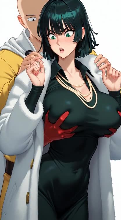 Rule34 – If it exists, there is porn of it / fubuki (one-punch man), saitama / 8684298