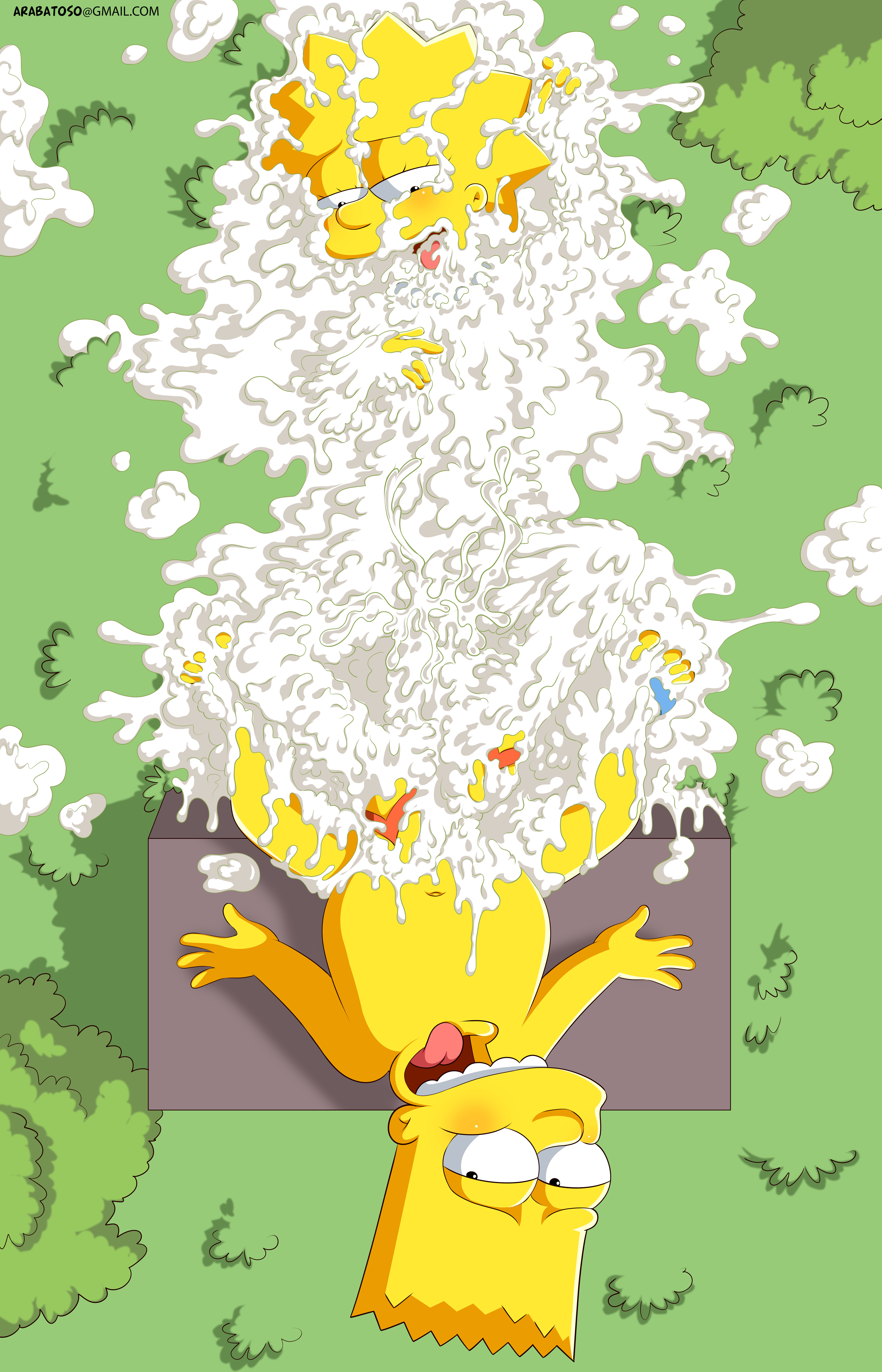 Rule34 – If it exists, there is porn of it / arabatos, bart simpson, lisa simpson / 242957