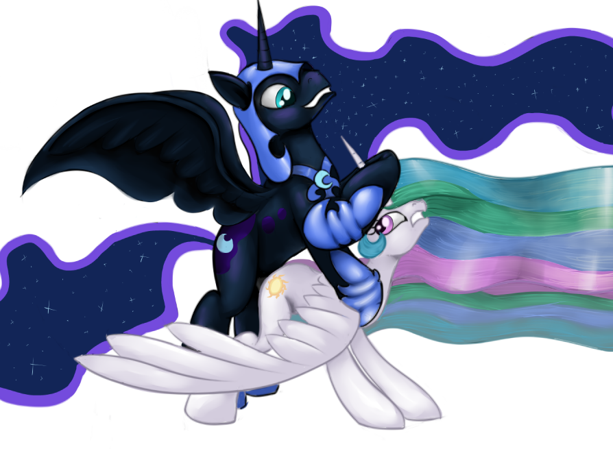 Rule34 – If it exists, there is porn of it / ragingsemi, princess celestia (mlp), princess luna (mlp) / 243730