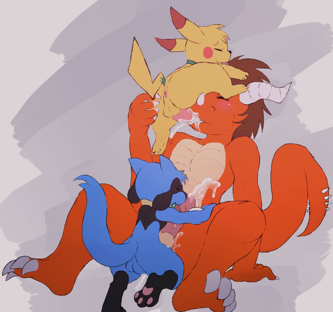 Rule34 – If it exists, there is porn of it / eroborus, pikachu, riolu / 243829