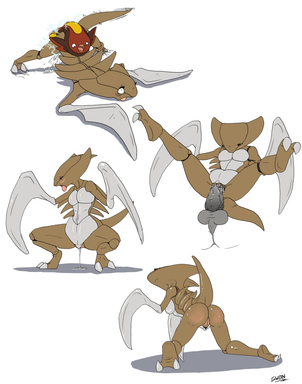 Rule34 – If it exists, there is porn of it / gwon, kabutops, stunfisk / 243858