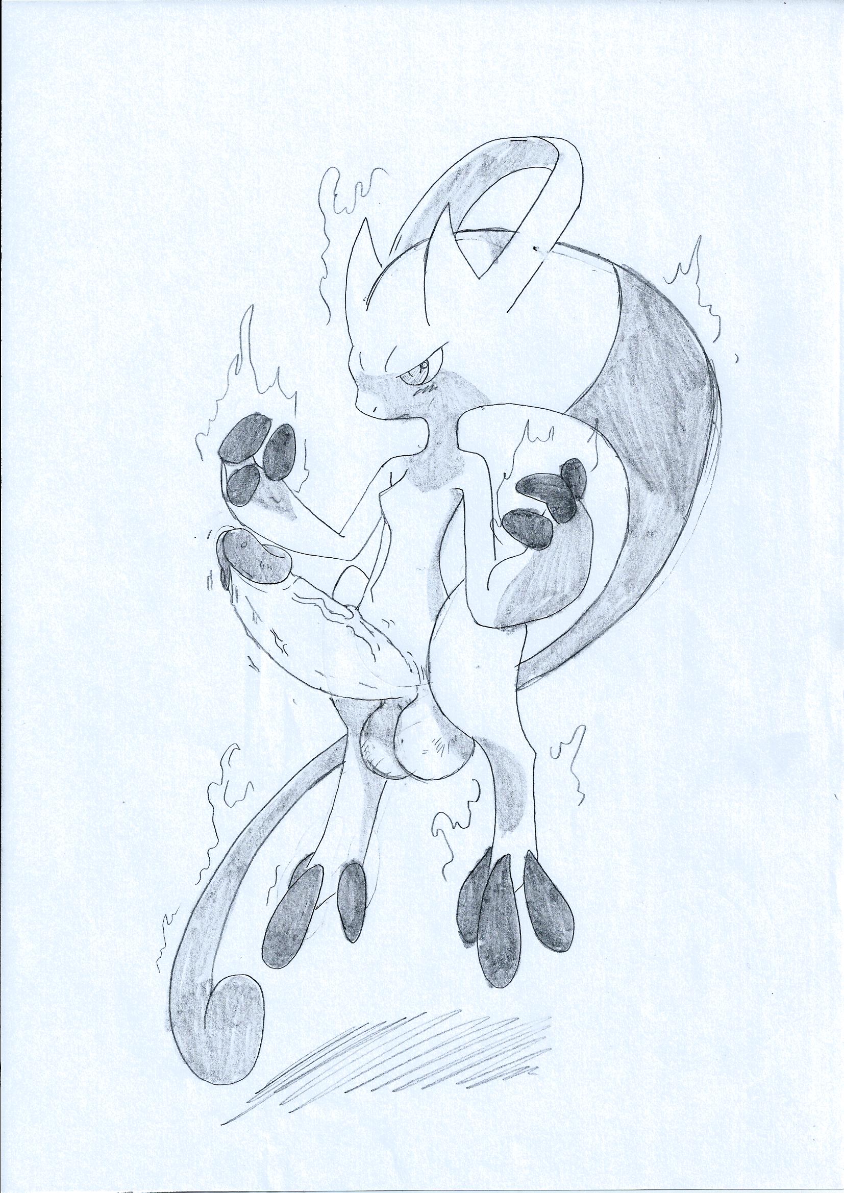 Rule34 – If it exists, there is porn of it / pokehard, mega mewtwo y, mewtwo / 243888