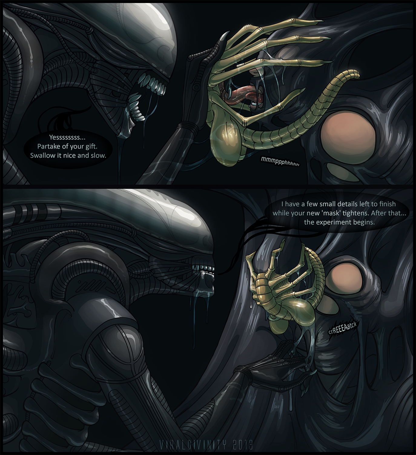 Rule34 – If it exists, there is porn of it / viral divinity, xenolugia150, xenomorph / 243985