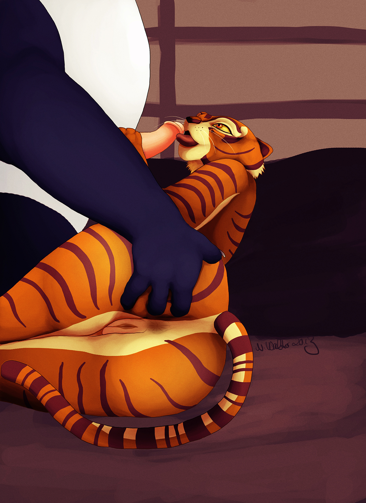 Rule34 – If it exists, there is porn of it / raikhan, master tigress, po / 244035