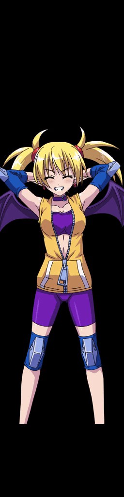 lilica felchenerow, aq interactive, arcana heart, atlus, examu, animated, animated gif, 1girl