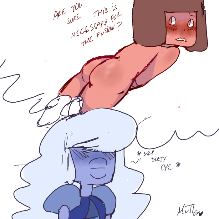 Rule34 – If it exists, there is porn of it / muttgirl, ruby (steven universe), sapphire (steven universe) / 244133