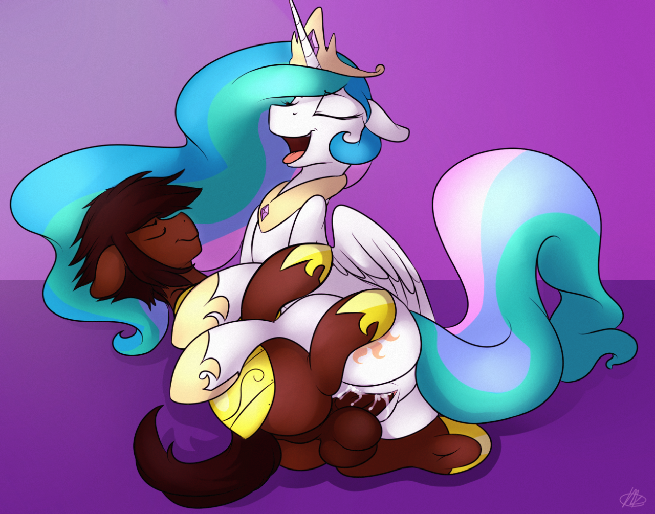 Rule34 – If it exists, there is porn of it / meggchan, princess celestia (mlp) / 244160