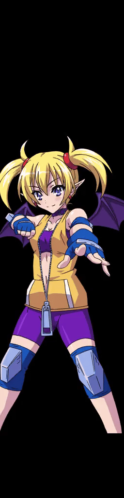 lilica felchenerow, aq interactive, arcana heart, atlus, examu, animated, animated gif, 1girl