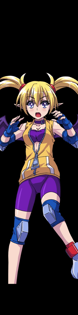 lilica felchenerow, aq interactive, arcana heart, atlus, examu, animated, animated gif, 1girl