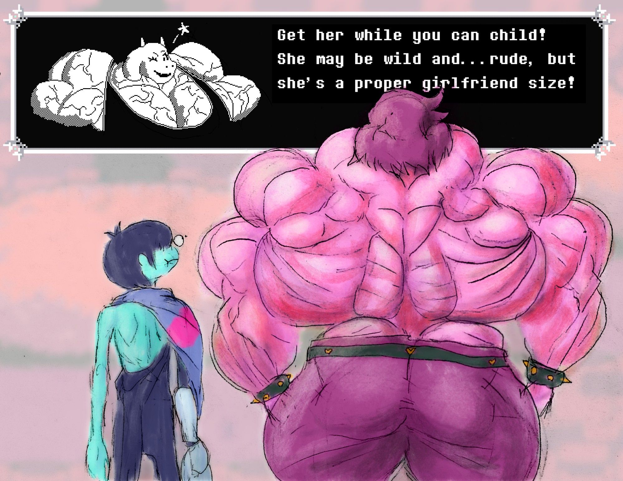 Rule34 – If it exists, there is porn of it / kris (deltarune), susie (deltarune), toriel / 8684676
