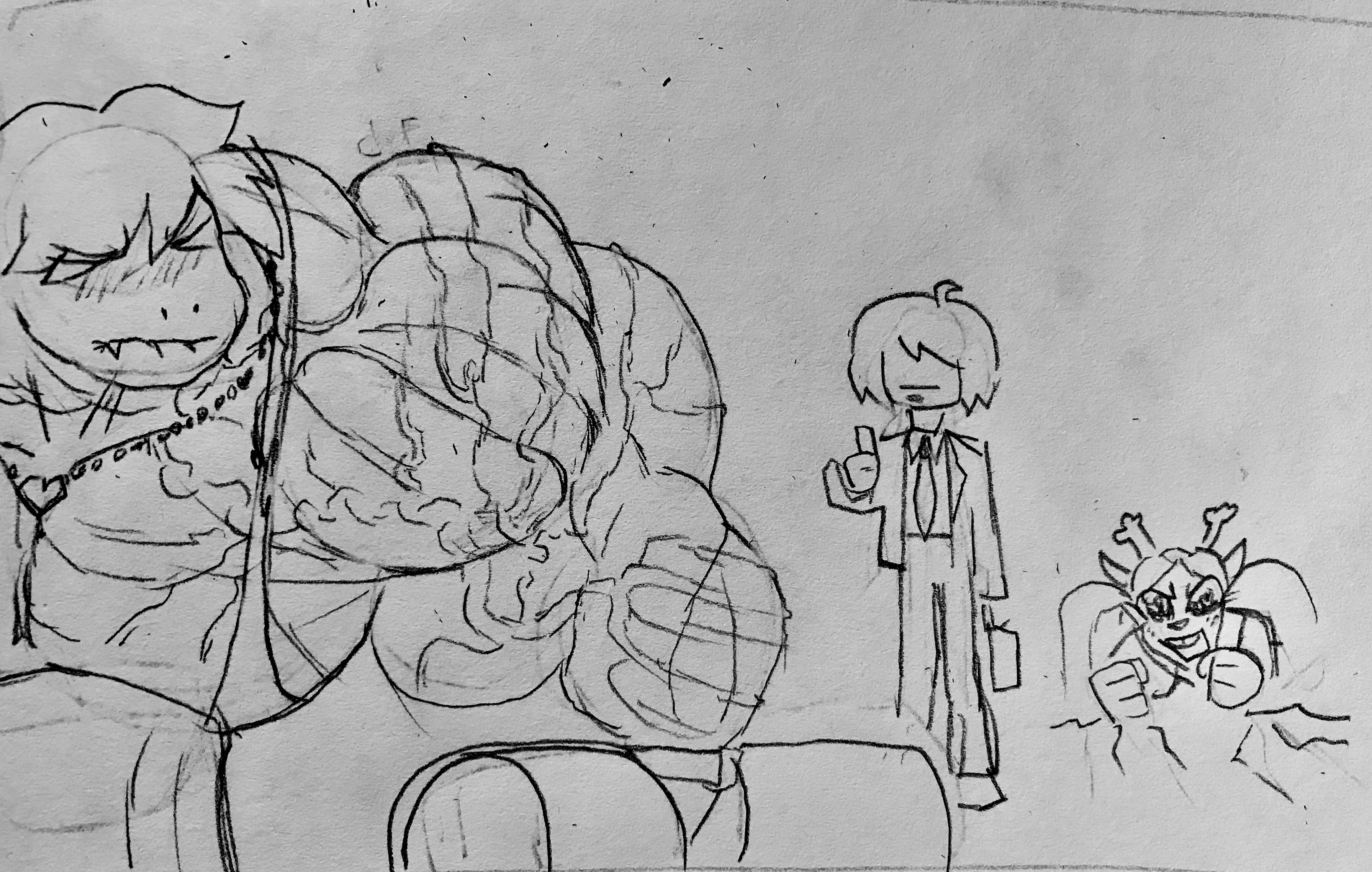 Rule34 – If it exists, there is porn of it / kris (deltarune), noelle holiday, susie (deltarune) / 8684668