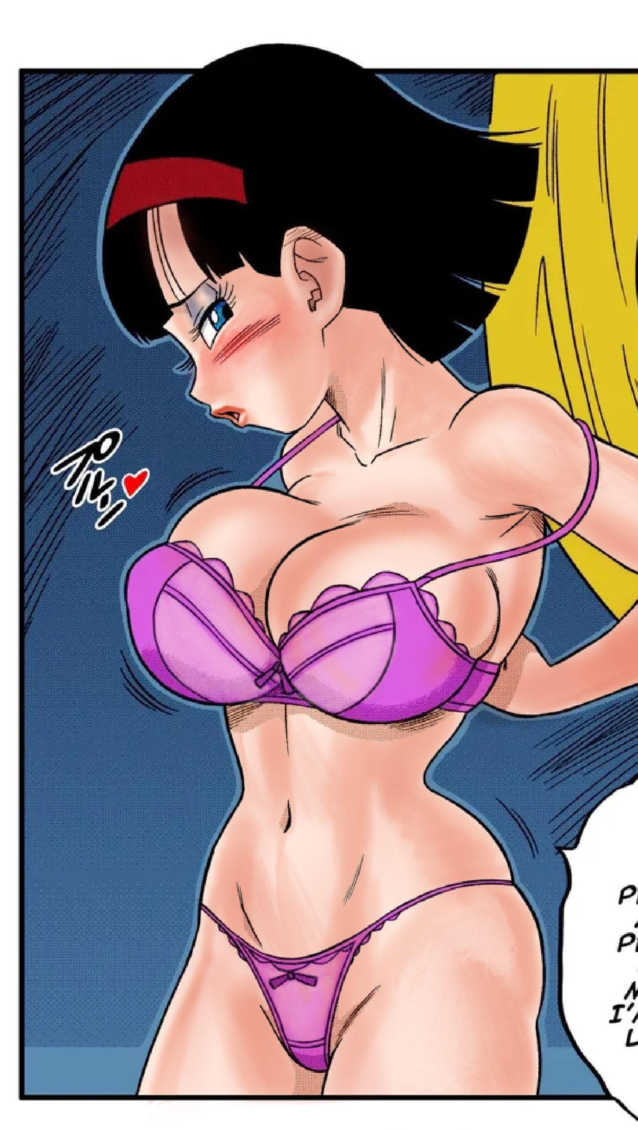 yamamoto doujin, videl, dragon ball, dragon ball super, highres, tagme, third-party edit