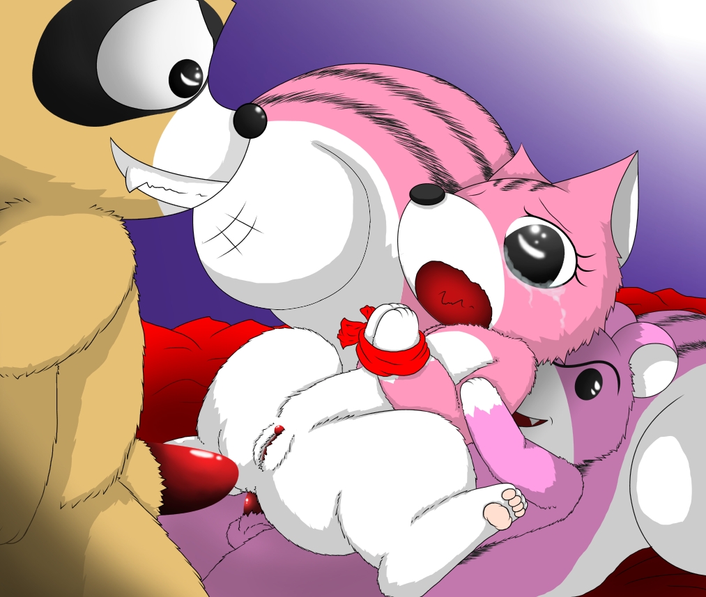Rule34 – If it exists, there is porn of it / shimarisu, whitecat-blackcat, araiguma (char) / 244456