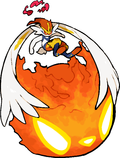 kawaanago, cinderace, gigantamax cinderace, nintendo, pokemon, commentary request, bright pupils, dynamax, fireball, full body, gen 8 pokemon, gigantamax, orange eyes, pokemon (creature), pokemon focus, red clouds, solo, transparent background, white pupils