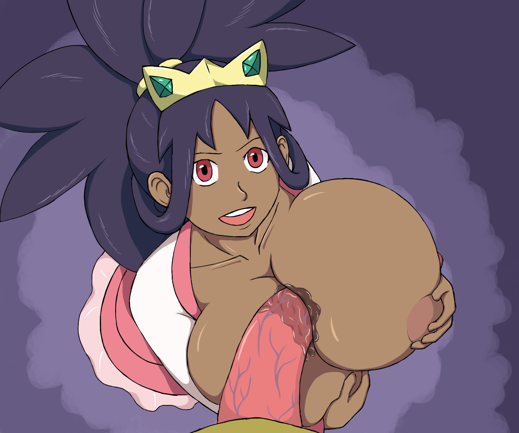 Rule34 – If it exists, there is porn of it / bosomancer, haxorus, iris (pokemon) / 244686