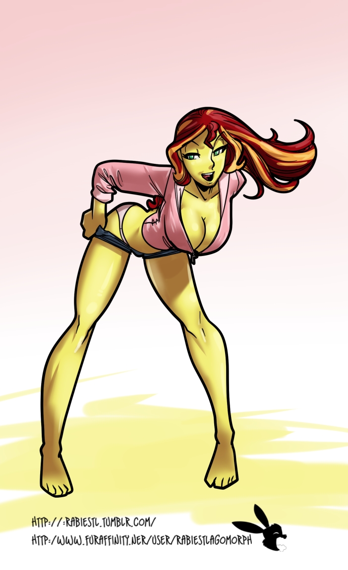 Rule34 – If it exists, there is porn of it / rabies-t-lagomorph, sunset shimmer / 244954