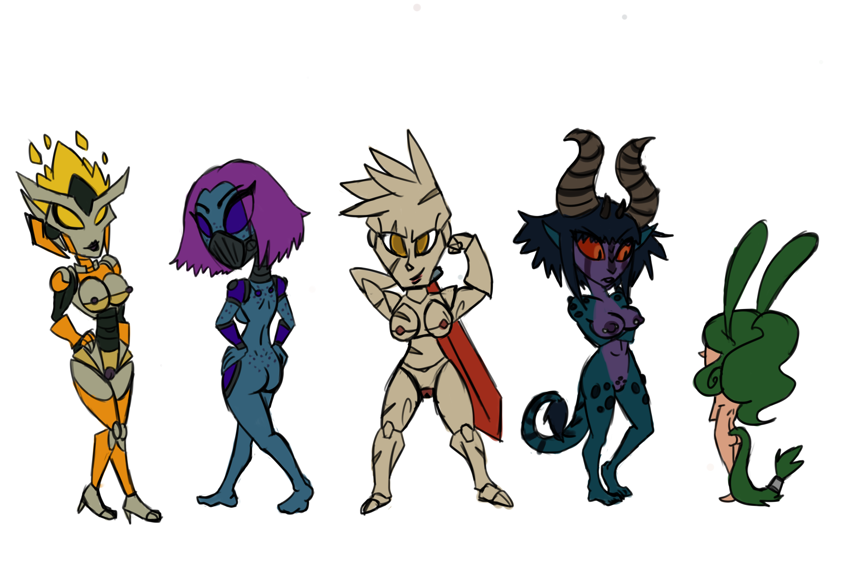 Rule34 – If it exists, there is porn of it / ravencomb21, aurin, granok, mechari, mordesh / 245018