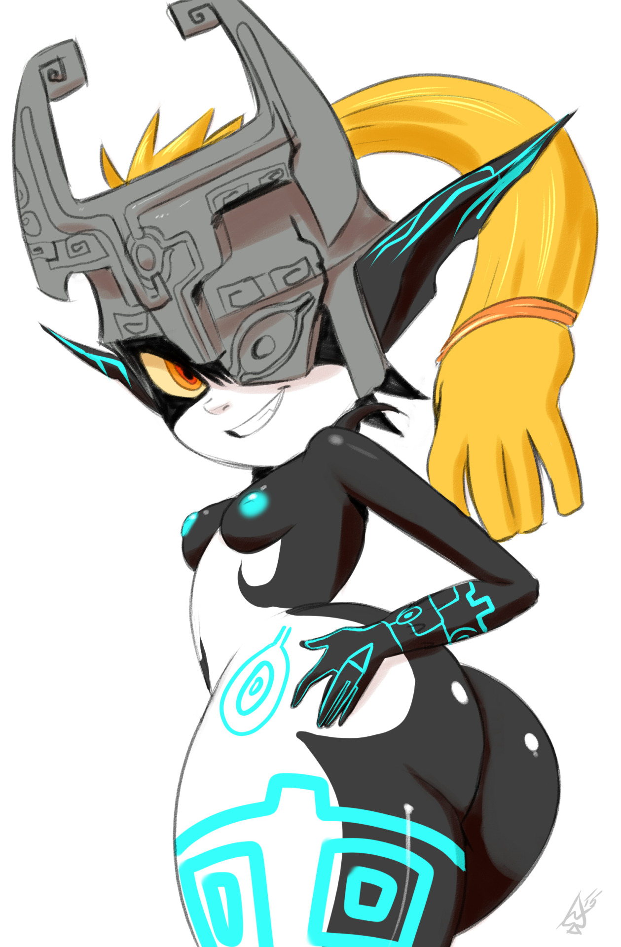 Rule34 – If it exists, there is porn of it / thehumancopier, midna / 245044