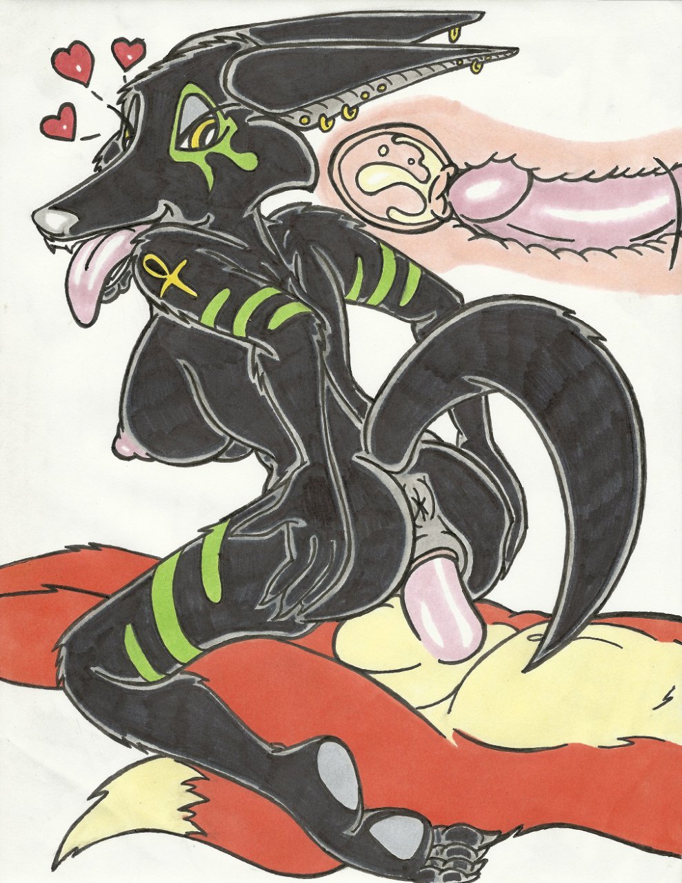 Rule34 – If it exists, there is porn of it / anubislaughed, black jackal, anubis / 245267