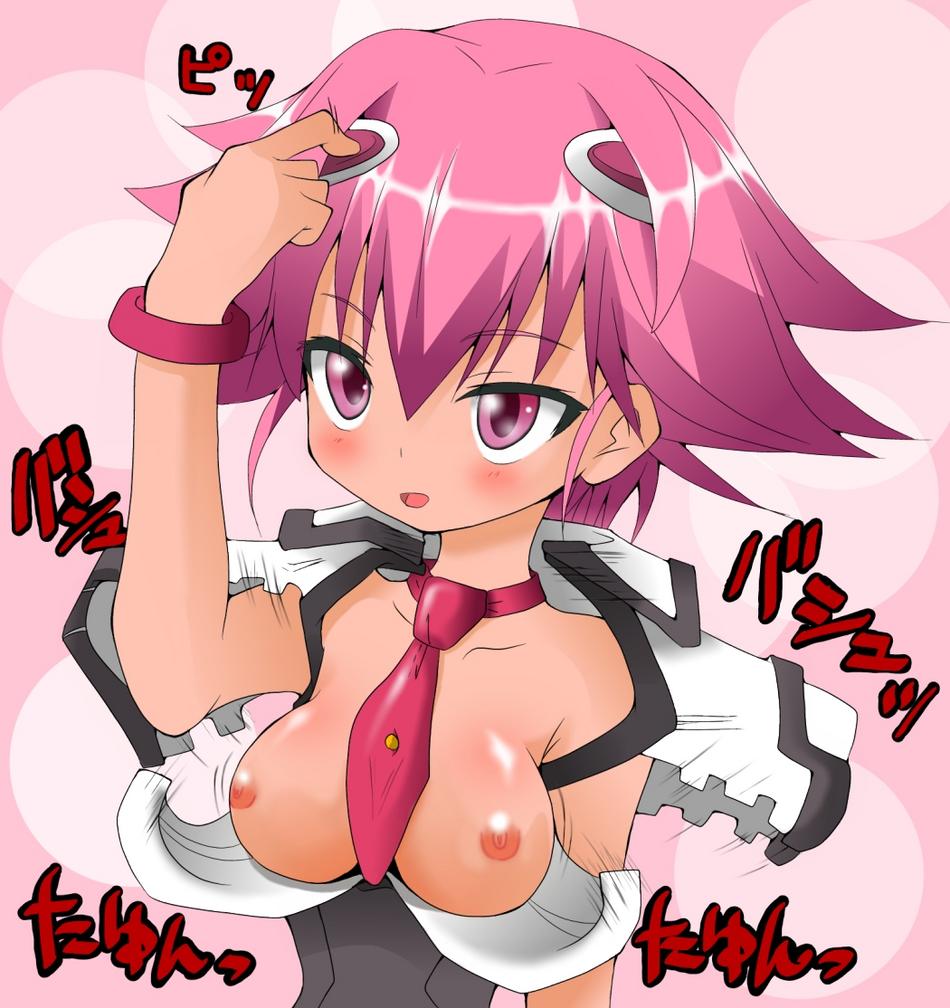 naz, shishidou akiha, sora wo kakeru shoujo, blush, pink eyes, pink hair
