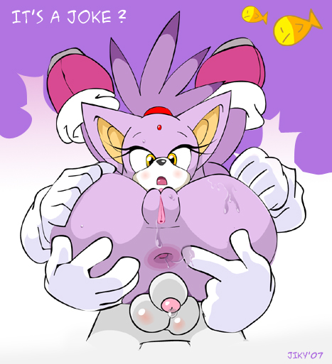 blaze the cat, sonic (series), anal, anus, furry, penis, pussy, sex, uncensored