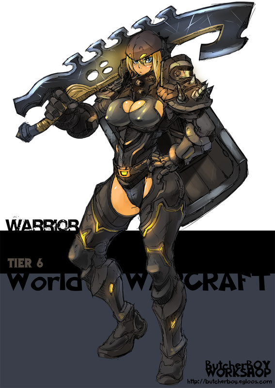 butcherboy, warcraft, world of warcraft, 1girl, armor, blonde hair, blue eyes, blush, breasts, center opening, cleavage, cleavage cutout, clothing cutout, female focus, gorget, helm, helmet, hume, large breasts, one-piece swimsuit, pauldrons, shield, shoulder armor, solo, spiked shoulder pads, spikes, swimsuit, sword, thighhighs, warrior, weapon